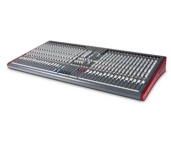 "4-BUSS MIXER 32 MIC/LINE + 2 DUAL STEREO CH., 4 BAND DUAL SWEPT MID EQ,  6 AUX SENDS,"